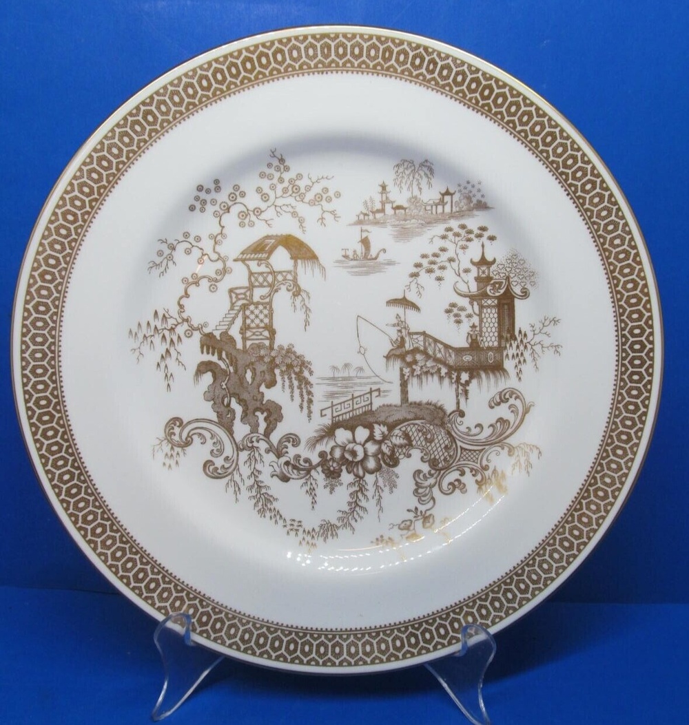 Spode Bone China Spodes Garden 10.5" Dinner plate Pristine Condition